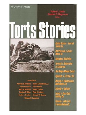 cover image of Torts Stories